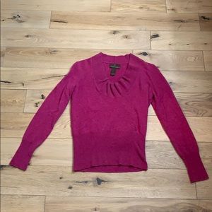 Penn Wright Manson Pink Cashmere Sweater SZ S